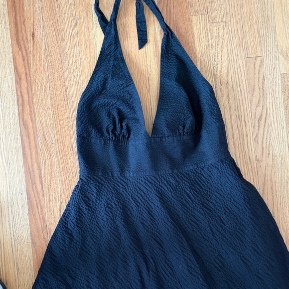J. Crew Elegant Black Backless Dress - Picture 2 of 4